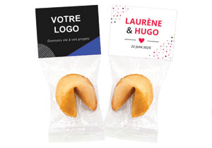 Fortune cookies flyer card