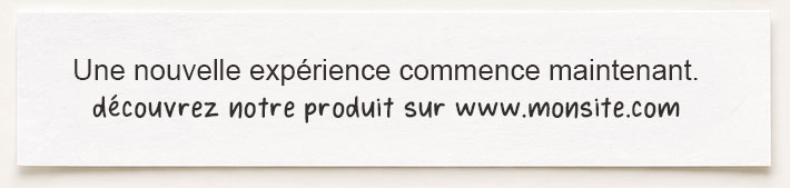 Exemple de message personnalisé fortune cookie