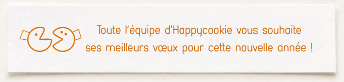 Exemple de message personnalisé fortune cookie